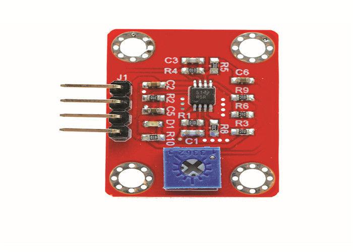 Modul Pengatur Audio Regulator Tegangan 100 Kali Mendapatkan Warna Merah