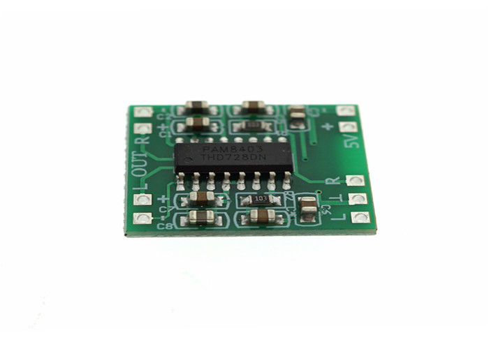 2 Saluran Digital Amplifier Board 3W Output Daya 2.5V - 5V Voltage Regulator